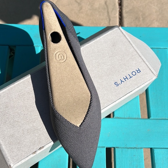 Rothy’s pebble gray size 7 - Picture 6 of 6